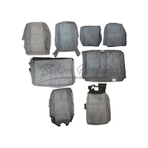 Ford Connect Koltuk Kılıfı Takımı Füme Airbagli Yarı Deri