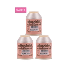 Hubrendy Tedarik 3 Adet Altınbaşak Oya Ve Dantel İpi 20 Gr - Royaleks - No: 903