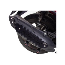 Gp Kompozit Yamaha Nmax 125 / 155 2021-2023 Uyumlu Egzoz Koruma Kapağı Siyah