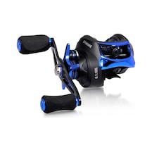 Fochsia Mavi Sağ El Sogay 8.1:1 Yüksek Hız Av Makinesi 17.6kg Çek Gücü Karbon Fiber Hafif Balıkçılık Makinesi