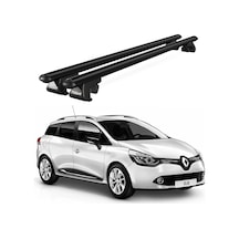 Venüs Renault Clio Sport Tourer 2013-2022 Uyumlu Siyah Ara Atkı Port Bagaj Tavan Barı