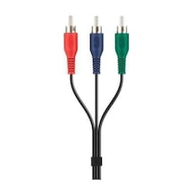 Blk-f3y080bf2m 3xrca,m/m Metal Kablo, 2m, Siyah Belirtilmemiş