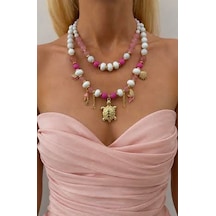 Pembe - Mor - Beyaz