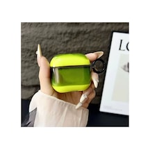 TeknoHub STORE Apple AirPods Pro2 İle Uyumlu Premium Karanlıkta Kendisini Belli Eden Işıltılı Fosforlu Kulaklık Kılıfı Mavi