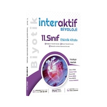 Biyotik Yayınları 11. Sınıf Biyoloji İnteraktif Etkinlik Kitabı
