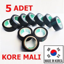İzole Bant Elektrik Bandı Kore Malı 5 Adet Taeyoung 19Mm x 9.15 M