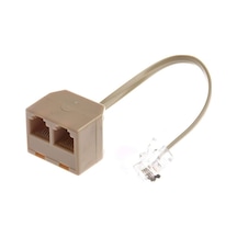 Rj1 Çoğaltıcı 2 Port Telefon Hattı Çoğaltıcı
