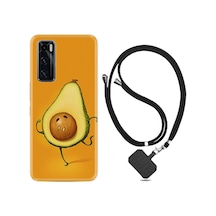 Vivo Y70 Kılıf Boyun Askılı Dance Avokado 1878
