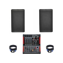 Dj Pro Hazır 1800 Watt Pasif Ses Sistemi Paket-5