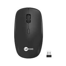 Lenovo Lecoo Ws203 Kablosuz 2400dpı 4 Tuşlu Siyah Optik Mouse