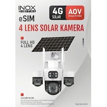 -x14 4lens E-sim Solar Kamera