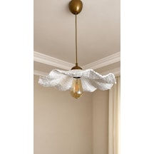 Lioraa Lighting Aria 45 Cm Sarkıt Avize Kırık Beyaz
