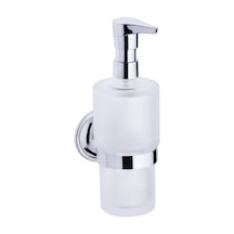 Camero Safir Chrome Sıvı Sabunluk Camlı Sfr-C 1006