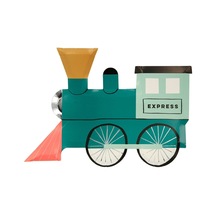 Meri Meri - Train Plate - Tren Tabak - 8'li
