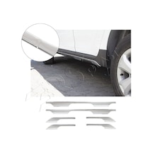Dacia Duster Uyumlu 2018-2024 Marşpiyel Kromu 6 Parça Paslanmaz Çelik