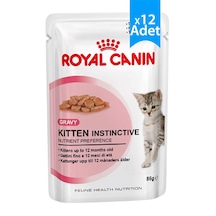Royal Canin Kitten Gravy Gebe ve Yavru Kedi Maması 12 x 85 G