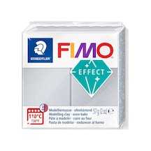 Staedtler Fimo Effect Polimer Kil 817 Pearl Light Silver