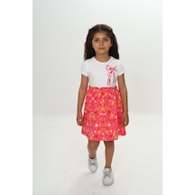 Toontoy Kids Toontoy Kız Çocuk Renkli Çiçek Baskılı Elbise Açık Pembe Toontoy Kids Toontoy Kız Çocuk Renkli Çiçek Baskılı Elbise Açık Pembe
