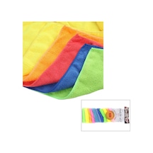 14pcs Mikrofiber Temizlik Bezi 30x30cm Bx40 Çok Renkli