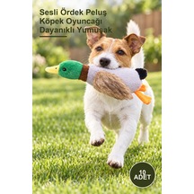 10 Adet Sesli Ördek Peluş Köpek Oyuncağı Dayanıklı Yumuşak