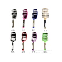 Moveevo Ahtapot Tarağı Sivrisinek Tarak Saç Şekillendirme Büyük Kavisli Tarak Kaburga Tarak Kıl Tarak Saç Yayı Plastik Saç