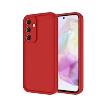 Galaxy  Uyumlu- A16 5g Kılıf Viera Silikon - Kırmızı