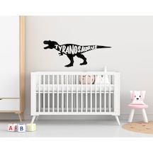 Bk Home Tyrannosaurus Dinozor Tasarımlı Duvar Sticker-1