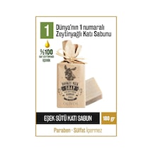Doğal Eşek Sütü Ve Zeytinyağı Katı Sabun Zeytinyağlı Eşek Sütlü E