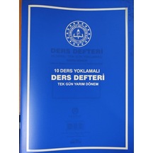 Ders Defteri 10 Ders Yoklamalı Tek Gün Yarım Dönem - Gülpaş Yayın