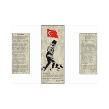 Armada çini Atatürk köşesi digital baskı pano