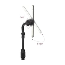 Masa Üstü Tablet Ve Telefon Tutucu Plastik Aparat Siyah Telefon S