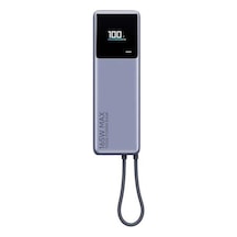 Xiaomi 165 W 10000 Mah Hızlı Şarj Powerbank Xiaomi Türkiye Garantili Lila