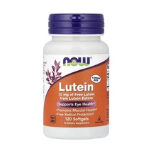 Lutein 10 Mg 120 Softgels Support Eye Health
