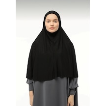 Kadın Siyah Namaz Örtüsü Hazır & Pratik Örtü Kadın Siyah Namaz Örtüsü Hazır & Pratik Örtü
