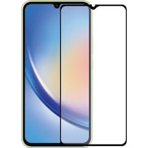 Samsung Uyumlu Galaxy A34 Tam Kaplayan Cam Ekran Koruyucu