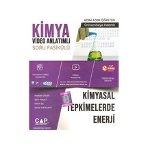 2023 Kimya Kimyasal Tepkimelerde Enerji Video Anlatımlı Soru Fasikülü -  Çap Yayınları