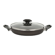Onyx Çift Taraf Teflon Tava - Siyah - 22 Cm Çok Renkli