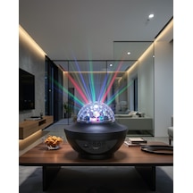 Rgb Disko Lambası Bluetooth Hoparlörlü Usb Tf Kart Girişli Uczzdıskoxy918-4