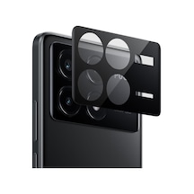 Xiaomi Poco X6 Pro 5g Kamera Lens Koruma Camı V2 Siyah Poco X6 Pro 5g İle Uyumlu Ekran Koruyucu - Siyah Diğer