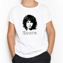 The Doors Jim Morrison Silhouette Beyaz Çocuk Tişört