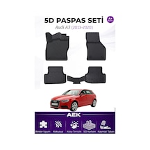Audi A3 2013-2020 Araca Özel Havuzlu "karbon" Paspas Takımı