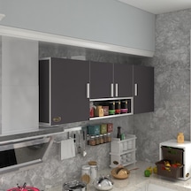 Kenzlife hazır mutfak packey gri 060*180*22 mutfak banyo dolabı kapaklı raflı Kenzlife hazır mutfak packey gri 060*180*22 mutfak banyo dolabı kapaklı raflı