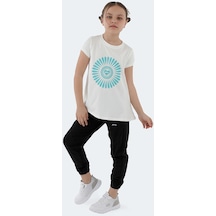 Slazenger POSEIDON IN Kız Çocuk Tişört Ekru