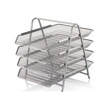 Cassa 4 Lü Metal File Evrak Rafı 8934
