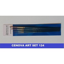Cenova Art Dal Liner 4 Lü Fırça Set 124