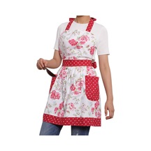 Kadınlar İçin Cepli Mutfak Önlükleri, Kadınlar İçin Yemek Pişirme Önlükleri, Fl Floral Lollipop Red, Diğer