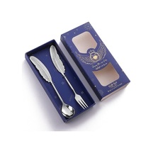 304 Paslanmaz Çelik Tüy Kaşık Çatal Gümüş GÜmüş