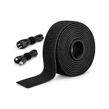 Kablo Düzenleyici, 1 Metre Uzunluk İle Cırt Cırt Bant İle Pratik Çözüm
