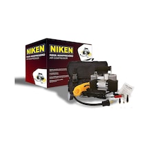 Niken Araç Lastik Hava Kompresör Metal Çift Silindir Büyük Çantalı Niken 025 001 06 01