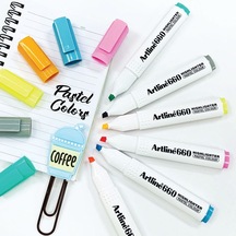 Artline 660 Fosforlu Kalem 6 Pastel Renk Set